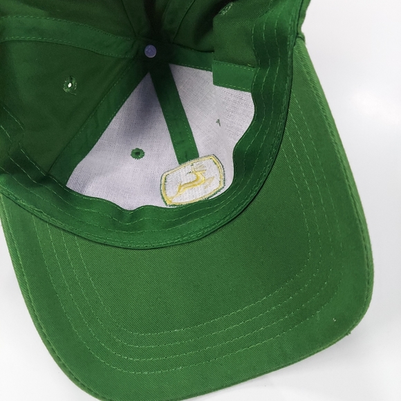 John Deere Owners Edition Adjustable Strap Back Baseball Ball Cap - Picture 13 of 15